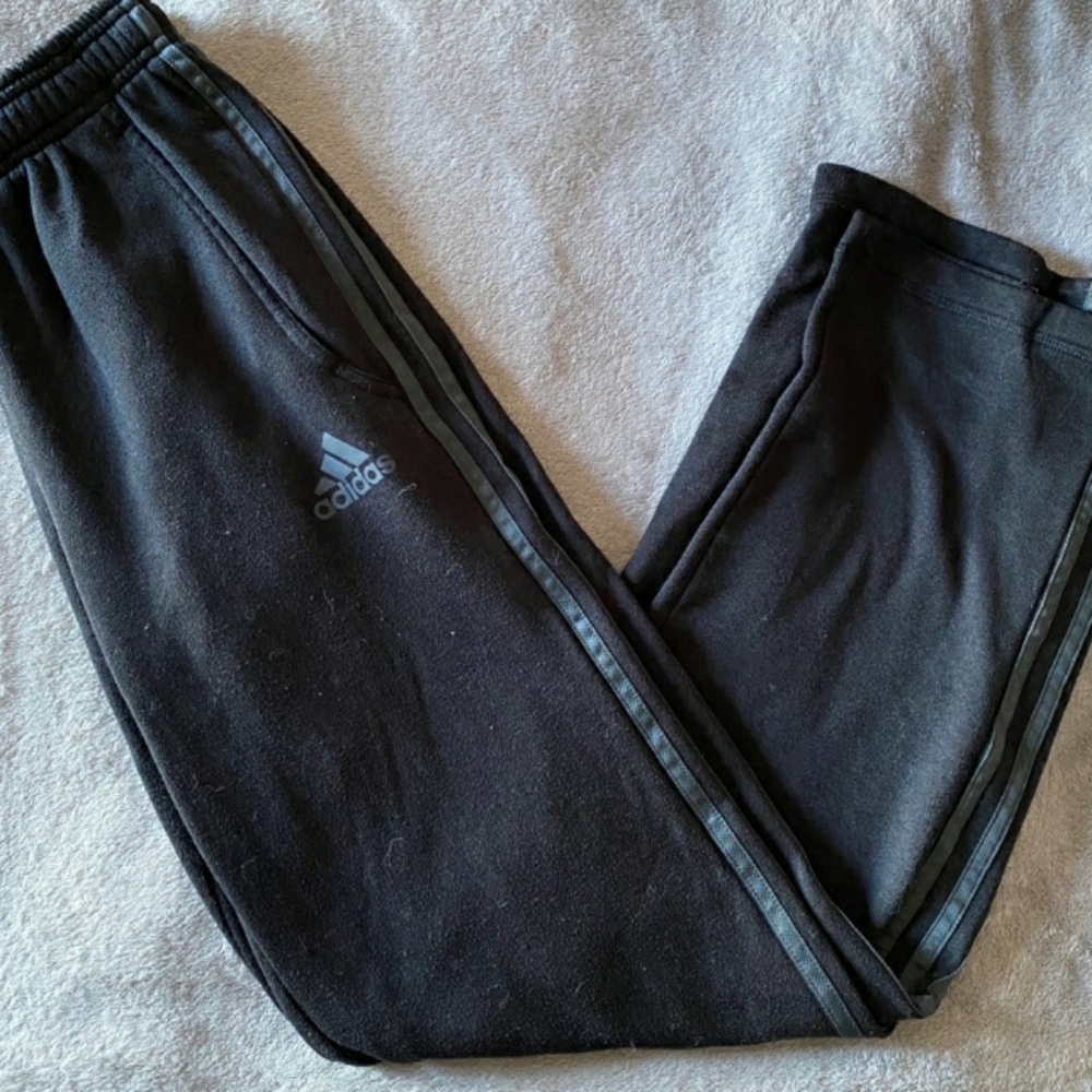 Adidas Black Sweatpants, size S